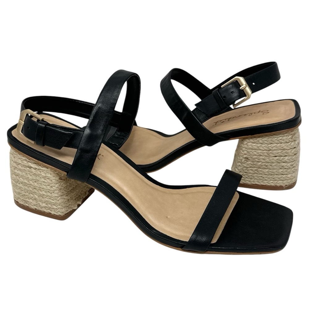 NEW Splendid Keeva Strappy Sandal in Black Womens size 9